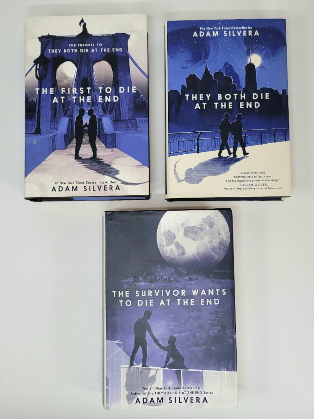 Adam Silvera They Both Die at the End Series THREE BOOK LOT (#1, #2, #3) HB
